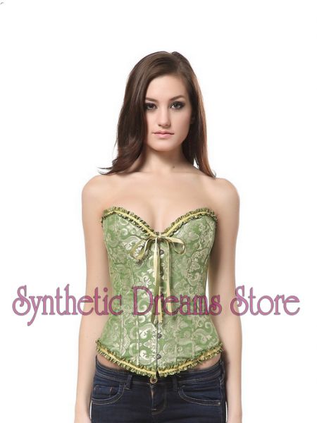 0002 - Overbust Sweetheart Brocado