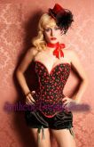 0011 - Corset Pin Up Cherry