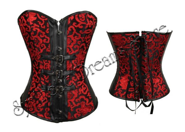 0038 - Corset Overbust Vintage Imitated
