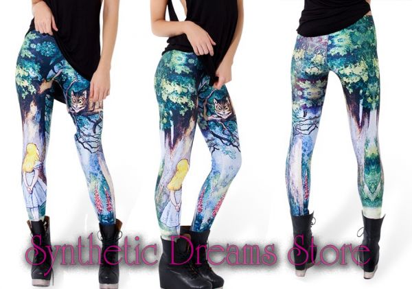 0010 - Legging Alice in Wonderland