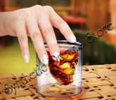 0003 - Copo de Wisky Skull