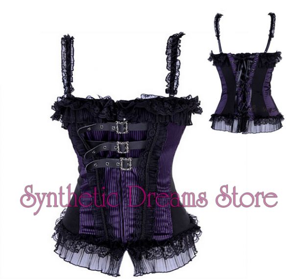 0026 - Corset Europe Renaissance Roxo