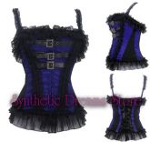 0026 - Corset Europe Renaissance Azul