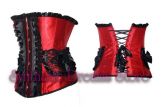 0005 - Corset underbust Lolita Vermelho