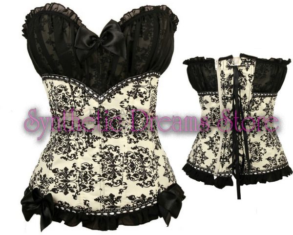 0004 - Corset Overbust Vitoriano