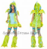 0012 - Fantasia Dinossauro Verde