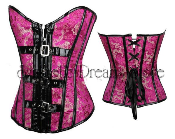 0040 - Corset Overbust Nipon Dream Rosa