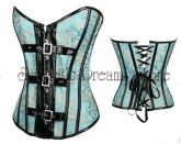 0040 - Corset Overbust Nipon Dream Turquesa