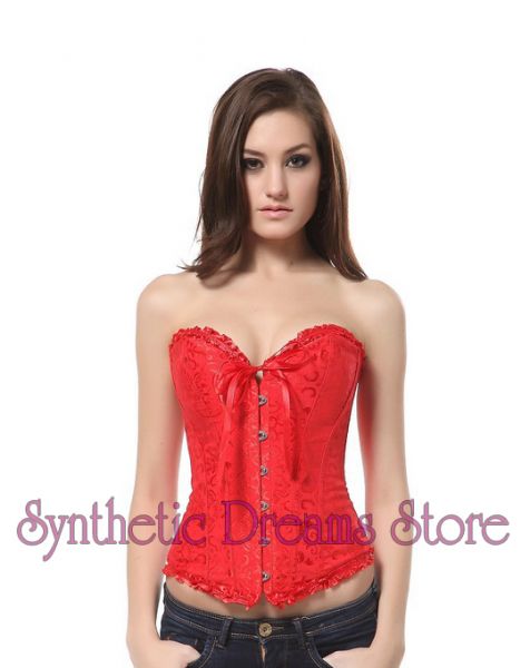 0002 - Overbust Sweetheart Brocado
