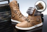 0011 - Bota Casual Confort Kaki