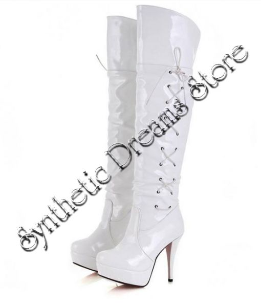 0005 - Bota 7/8 Sexy Lady Branca